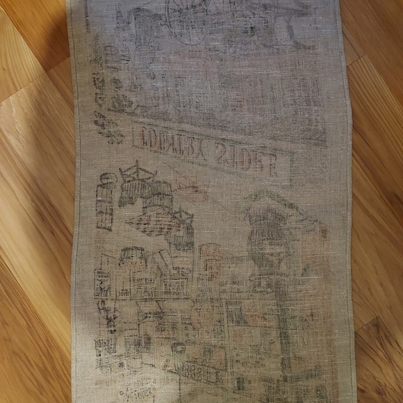 Smiths Clove Pure Linen Kitchen Tea Towel Country Store 16x30 Inches - Picture 7 of 9